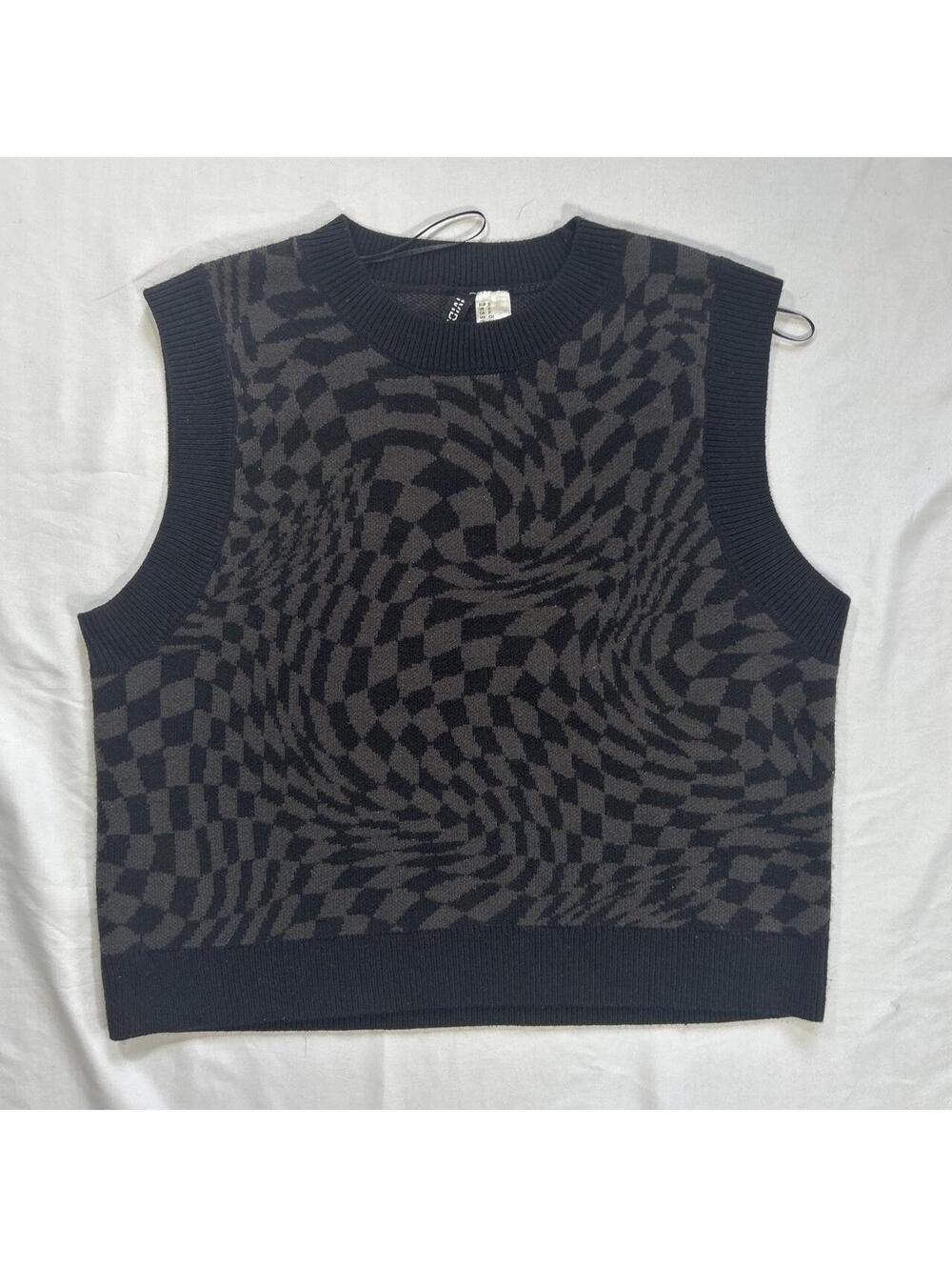 Divided Women's Black and Grey Jumper